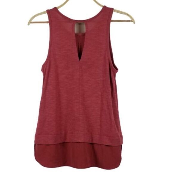 J. Crew Boho Drapey 2-Tier Layered Tank Top - Picture 5 of 5
